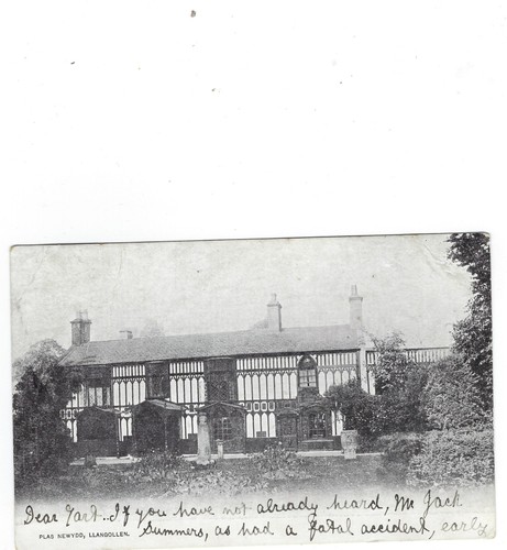 Plas newydd llangollen1903 - plas,