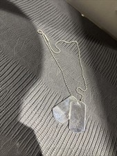 GENUINE GUCCI TWIN DOG TAGS &