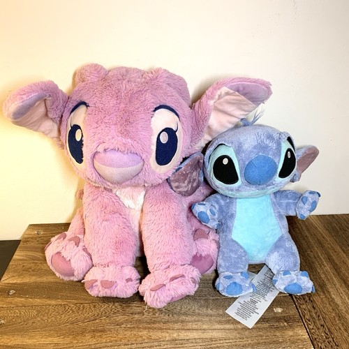 Disney store stitch and angel - and,