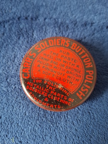 Carrs soldiers button - button, polish