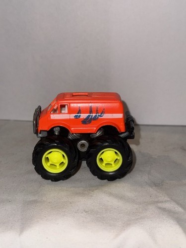 Orange monster van/panel
