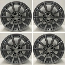 Genuine Audi A3 Black Edition 18” Alloy Wheels Refurbished Anthracite Grey