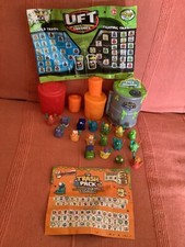 Trash pack, job lot, ooze chamber, 4 bins, 17 figures, used condition