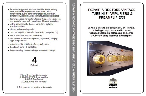 Repair restore vintage tube - &,
