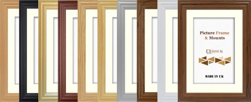 Antique photo frame - antique, oak