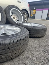 Collection 4 16" Clayton alloy wheels & tyres - New VW Transporter T6.1 Highline