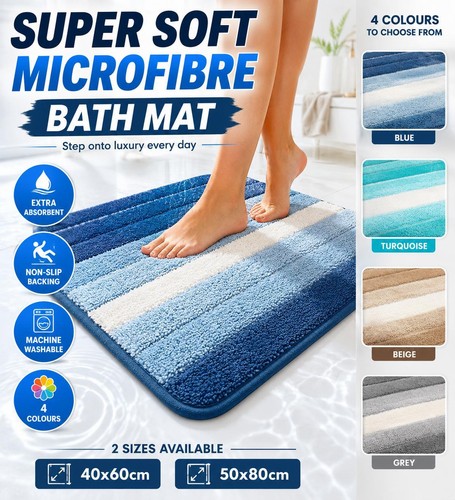 Fluffy microfibre shower - fluffy, rug