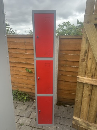 Metal locker cabinet - metal, with