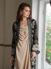 khaadi Sz 10 black kurta