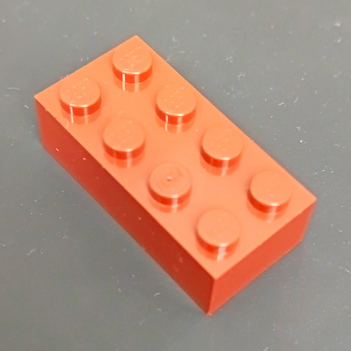 Lego brown 2x4 brick - 2x4,