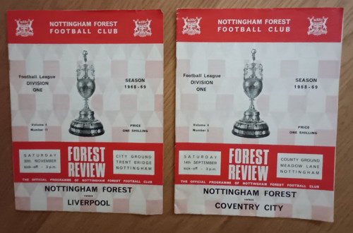 Nottingham forest 1968 - forest, 1968/69