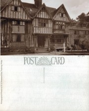 Vintage Postcard - Old Houses