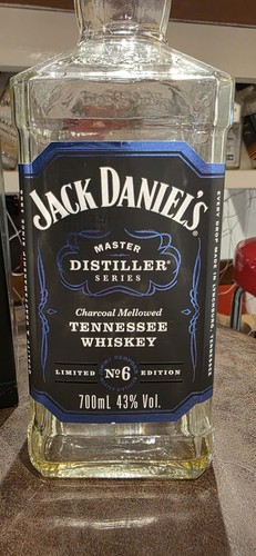 Jack daniels empty bottle and - jack,