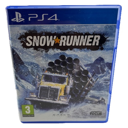 Snowrunner ps4 game sony - snowrunner,