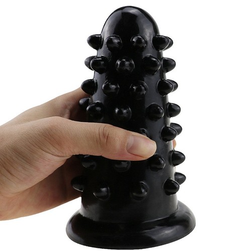 Monster ribbed anal dildo - anal,