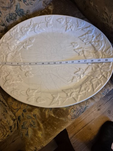 White turkey platter 21inches