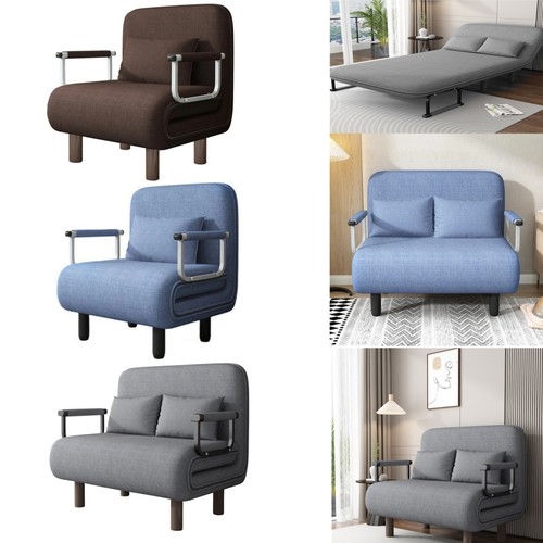 190cm double fabric sofa bed - sofa,