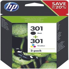GENUINE HP 301 Black & Colour