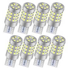 12V T10 Car Led 501 Side Light Bulbs Smd Error Free Canbus Xenon White W5w Bulb