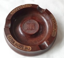 Vintage Retro South Wales Sack and Bag Co. Ltd Cardiff Melamine Pub Ashtray
