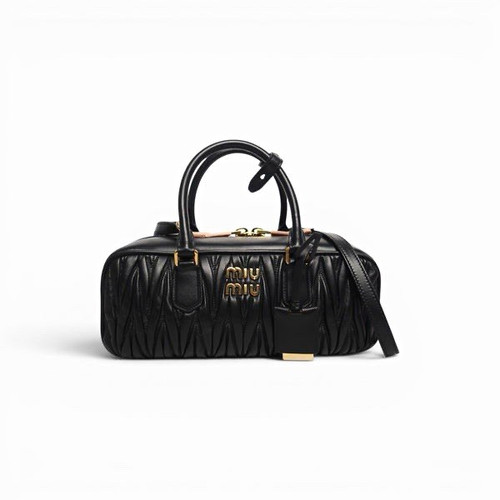 Miu black matelasse - miu,