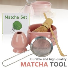 5pcs matcha whisk set japanese - 5pcs,