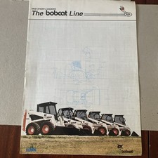 BOBCAT SKID STEER LOADER RANGE SALES BROCHURE Technical Data ? Sept 1982