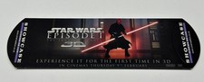 Star Wars Episode I Phantom Menace Showcase Cinema Rare Card Case 3D Glasses