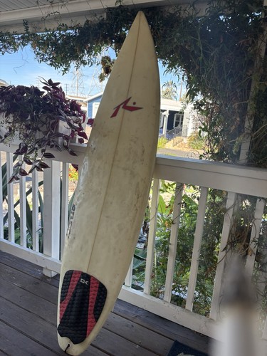 Custom made rusty surfboard - rusty,
