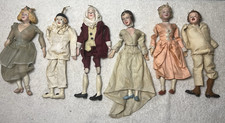 6 Antique Venetian Marionette