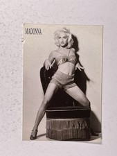 Madonna Postcard Original Black And White Unused Gallery card Circa 1991