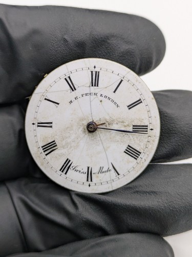 Peck london key wind watch - peck,