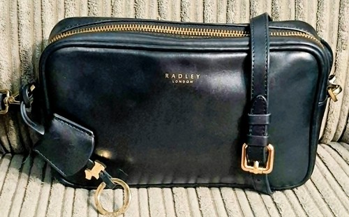 Radley black leather manor - radley,