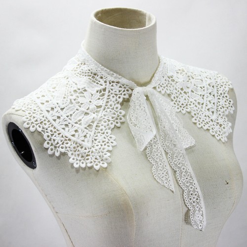 Women detachable lapel lace - lapel,