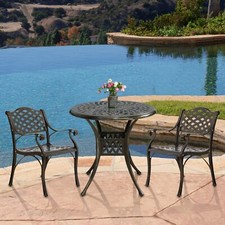 3PCS Patio Dining Set Outdoor