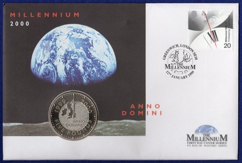 1999 coin first - £5, day