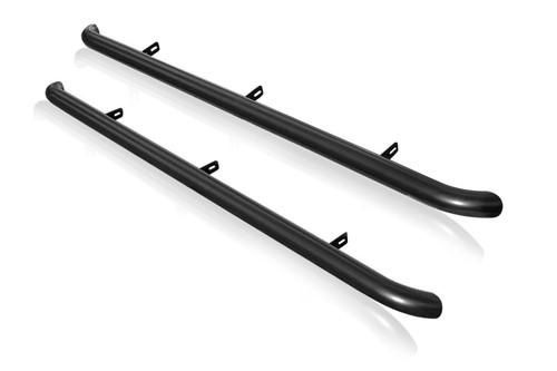Black side bars curved for - black,