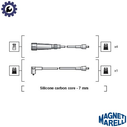 Ignition cable kit - cable,