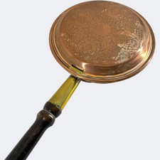 Antique Copper Bed Warming Pan