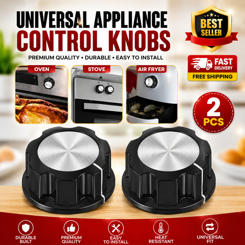 Pcs air fryer - timer, knob