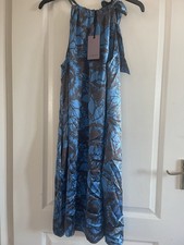 Coast Emma Dress UK 14 Blue