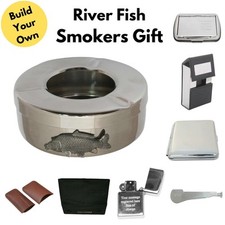 River Fish Smoking Cigarette &