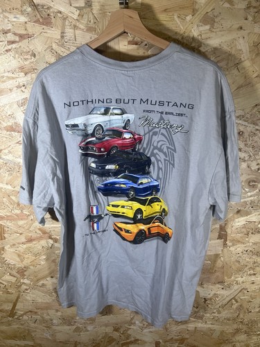 Mustang tshirt grey tee - mustang,