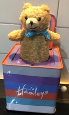 Hamleys Bear-in-a-box Musical Vintage Style Toy -Tin Box With (Jack-in-the-box)