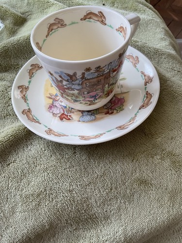 Bunnykins cup and saucer - cup,