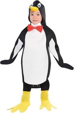 amscan Childs Boys Girls Penguin Fancy Dress Costume new but scruffy packaging