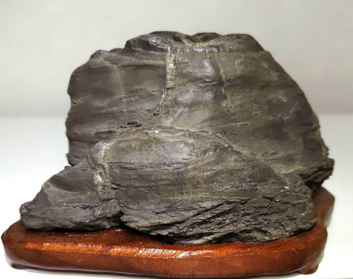 Japanese suiseki viewing stone - viewing,