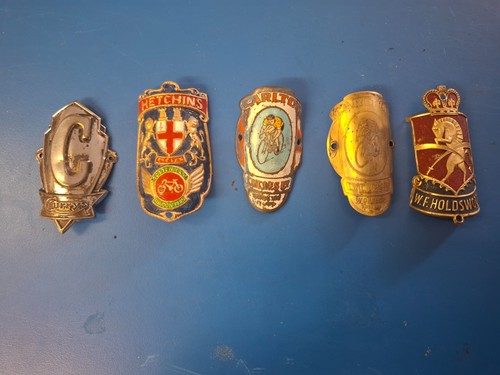 Five vintage bicycle head - vintage,