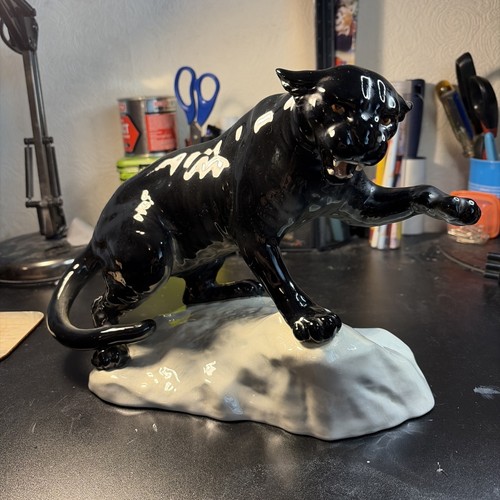 Beswick black puma - beswick, a