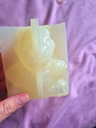 Dinosaur silicone casting - silicone,